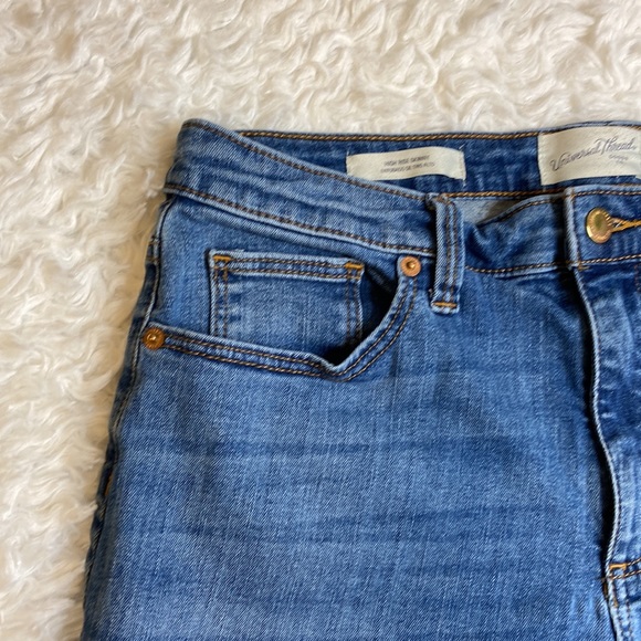 Universal Thread High Rise Skinny Short Blue Jeans - Picture 4 of 8